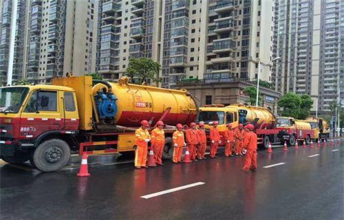 大竹市政管道清淤