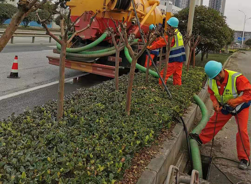 大竹市政管道清淤
