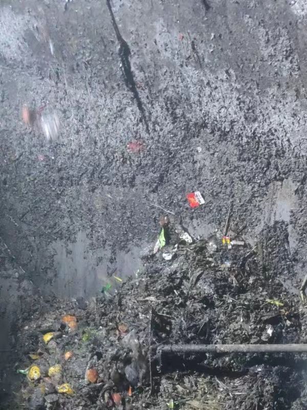 大竹污水池清理